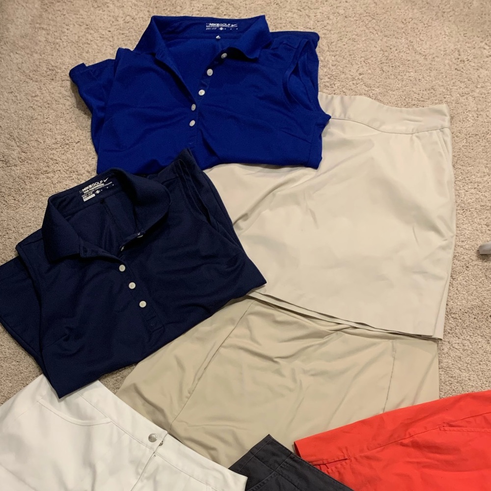 Nike golf polos